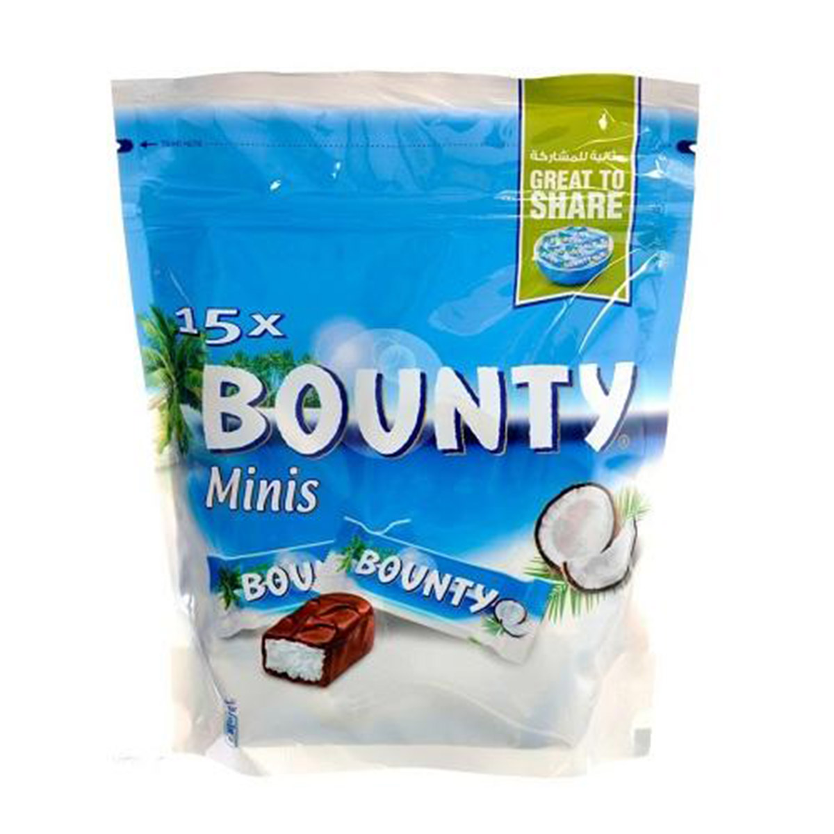 Bounty Chocolate Minis Pouch 500gm